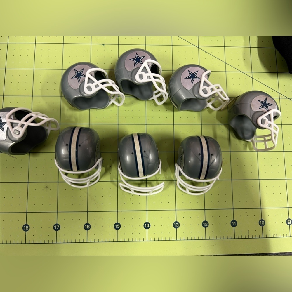 Vintage Mini Dallas Cowboys Football Helmets Gum ball Machine